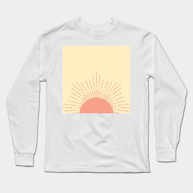 setting sun Long Sleeve T-Shirt by stupidpotato1